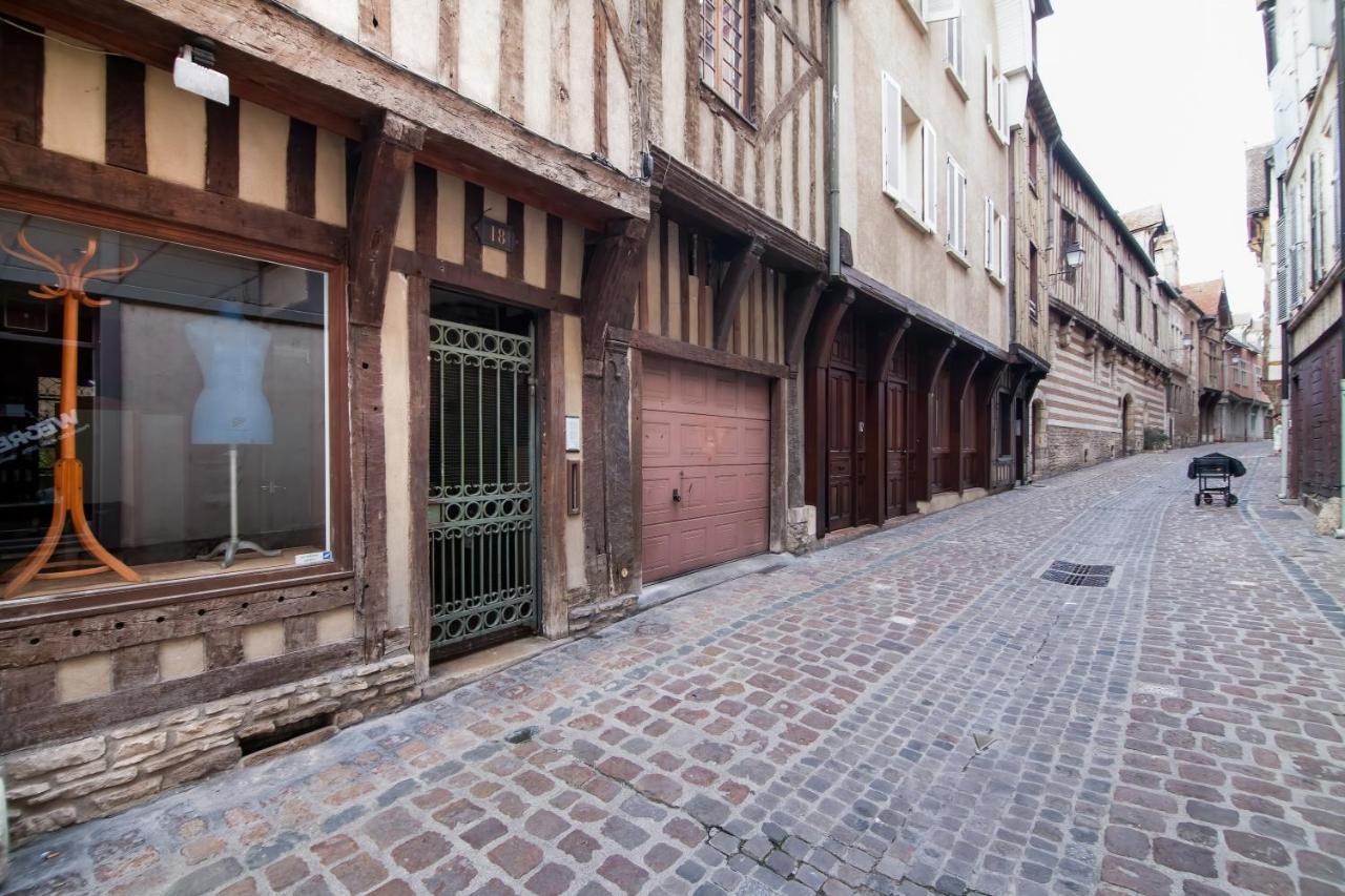 Appartement Charmant A Troyes Avec Jardin Cloture 50 M² Eksteriør bilde